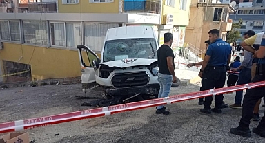 Freni patlayan minibüs yokuş aşağı sürüklendi: 7 yaralı