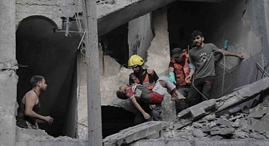 İsrail'in Gazze bombardımanı 13'üncü gününde sürüyor