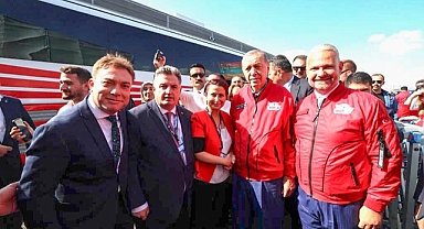 Kınıklı gençler Teknofest İzmir'e katıldı