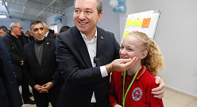 Bergama'da TÜBİTAK Bilim Fuarı Şehit Cemal Canan Çiçek İmam Hatip Ortaokulu'nda 