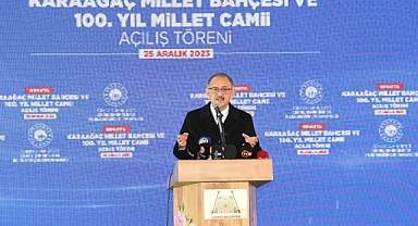  Bakan Özhaseki: “100 milyon metrekare yeşil alan için proje başlattık”