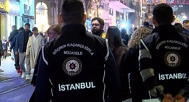 İstabul'da kaçak göçmen denetimi