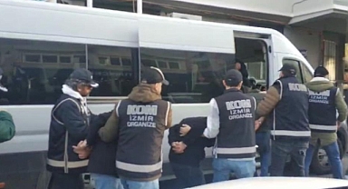 İzmir'de bir suç örgütü daha çökertildi
