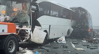 Kuzey Marmara Otoyolu'nda feci kaza