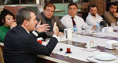 Başkan Koştu Yerel Gazetecilerle Buluştu