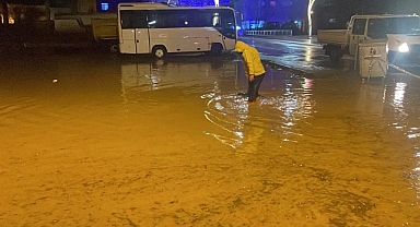 Kırklareli’de şiddetli yağış