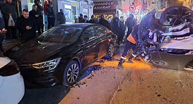 Otomobille kaza yapan sürücünün silahla yaralandığı ortaya çıktı