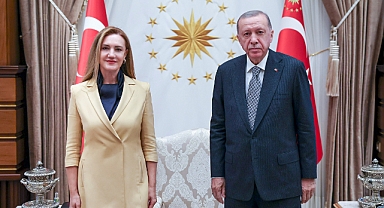 Rektör Hotar Cumhurbaşkanı Erdoğan'a ziyaret
