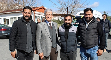 Gökçekaya Çiğlili minibüsçülerin dertlerini dinledi