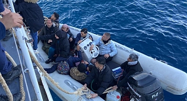 İzmir açıklarında düzensiz göçmen hareketliliği