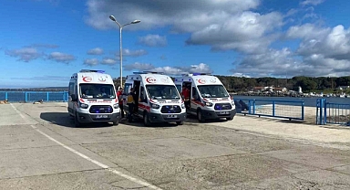 Çanakkale açıklarında mülteci teknesi battı