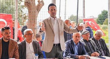 Çiftçioğlu, vatandaşlarla buluştu her mahalleye eşit hizmet sözü verdi