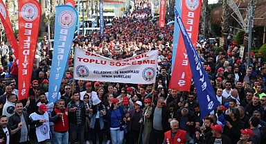 İzmir'de TİS görüşmeleri tıkandı, 6 bin işçi eyleme çıktı