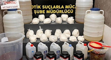 Narkotik ekiplerinden rekor: 112 kilonun üzerinde metamfetamin ele geçirildi
