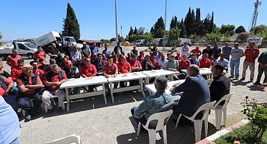 Başkan Çiçek’ten Şantiye Denetimi