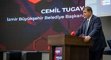 Başkan Tugay Mesleki Eğitim Zirvesi'ne katıldı