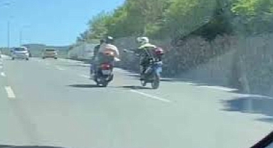 Film sahnelerini aratmayan kovalamaca