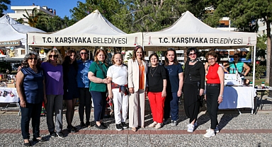 Karşıyaka’da ‘Anneler Günü El Emeği Pazarı’ açıldı
