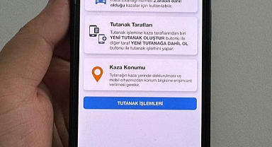 Kaza tespit tutanağı artık e-Devlet’te