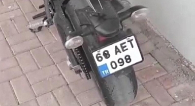 Kurnaz sürücü polisi kandıramadı