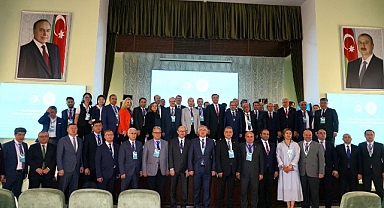 Rektör Prof. Dr. Budak, Bakü’de TÜRKÜNİB Genel Kurulu’na hitap etti