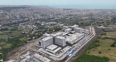 Yüzde 95’i tamamlanan Şehir Hastanesi Samsun’a nefes aldıracak